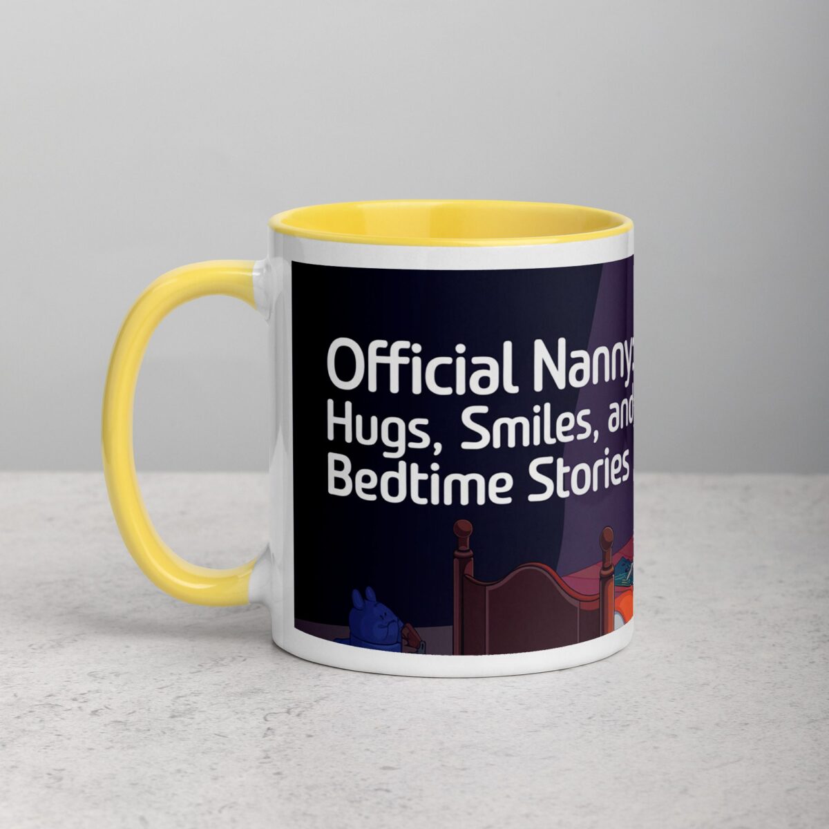 Official Nanny: Hugs, Smiles, and Bedtime Stories Mug - Image 20