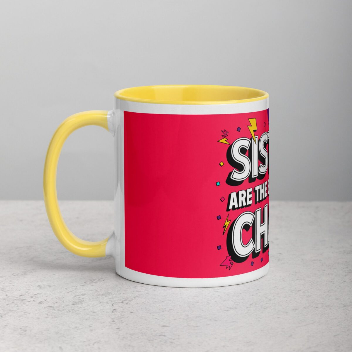 Sisters Are the Best Kind of Chaos Coffee Mug - Image 20