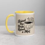 Raised the Bride, Raised a Mug Father of Bride Mug - Image 20