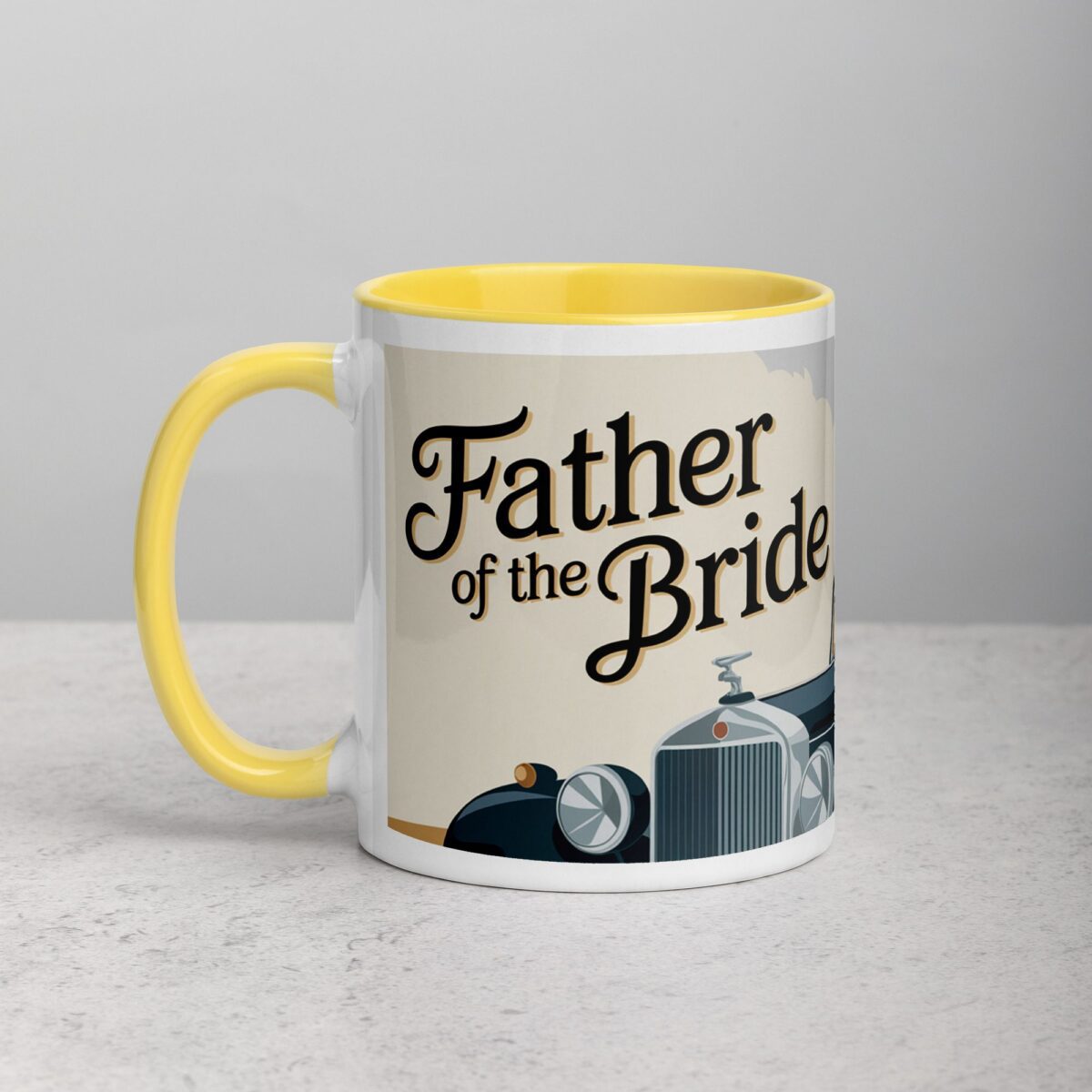 Father of the Bride Retro Coffee Mug & Tea Cup - Image 20