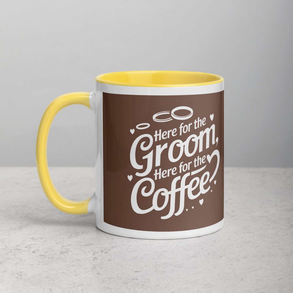 Here for the Groom, Here for the Coffee Wedding Mug - Image 20