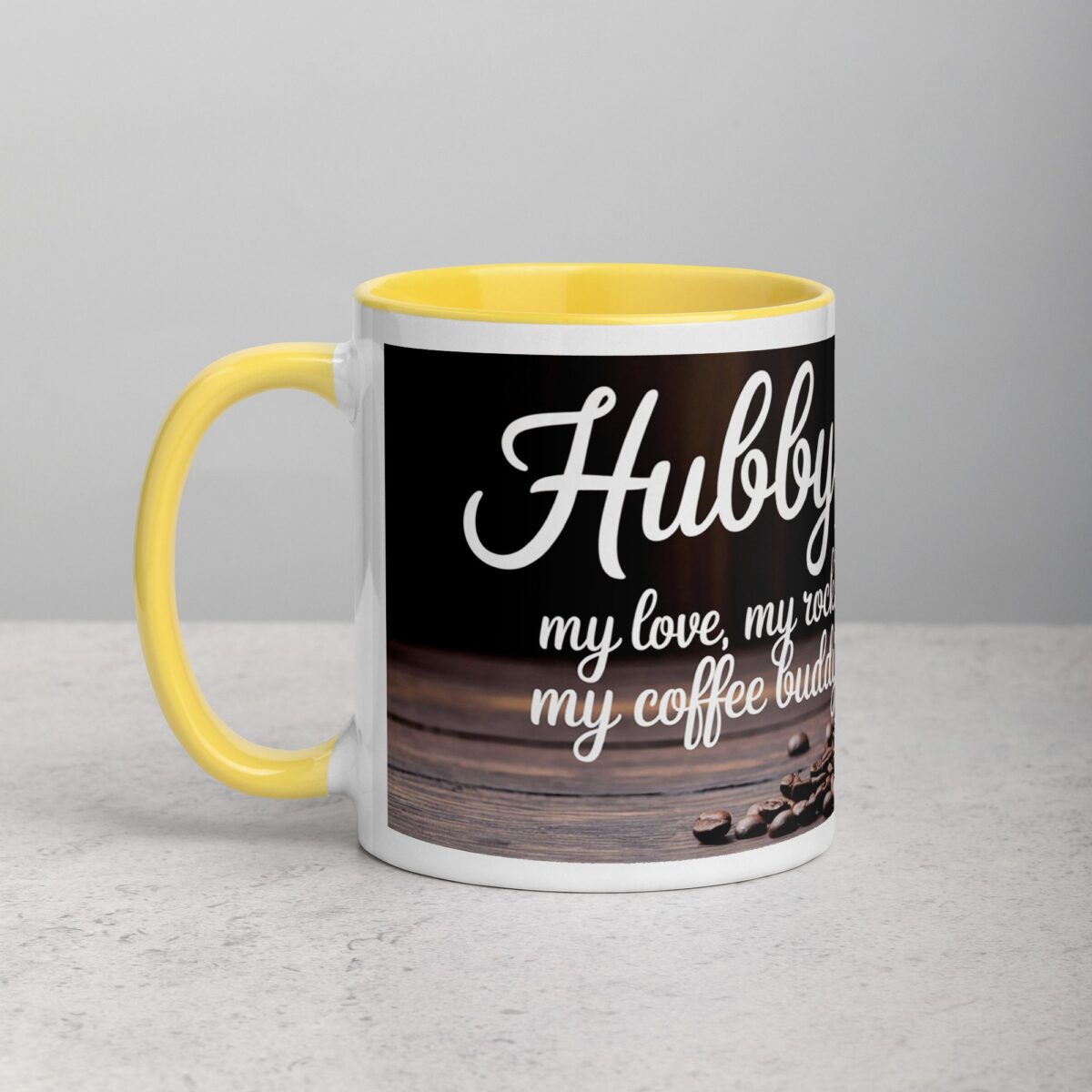 Hubby: My Love, My Rock, My Coffee Buddy Mug - Image 20