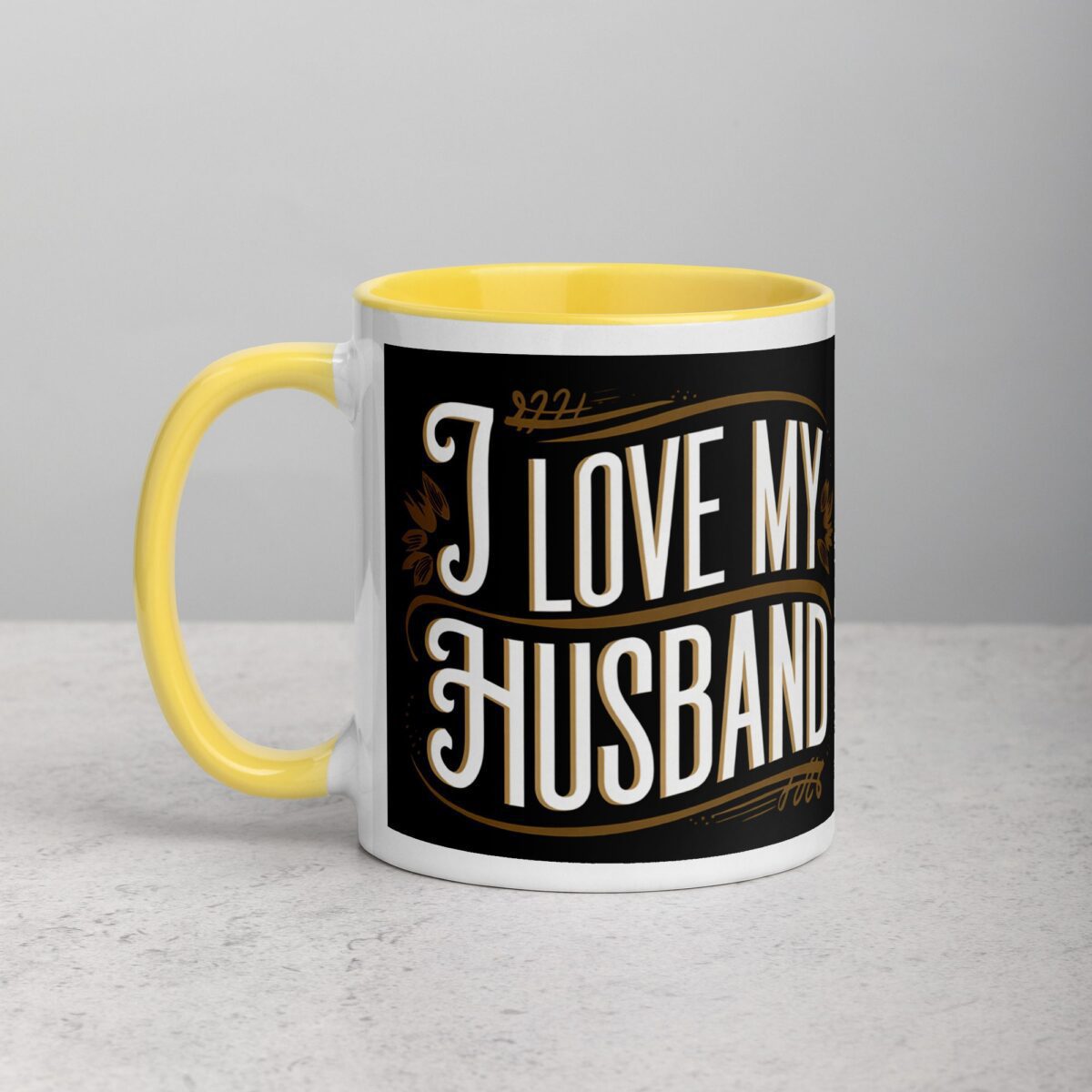 I Love My Husband Elegant Coffee Mug & Tea Cup - Image 20