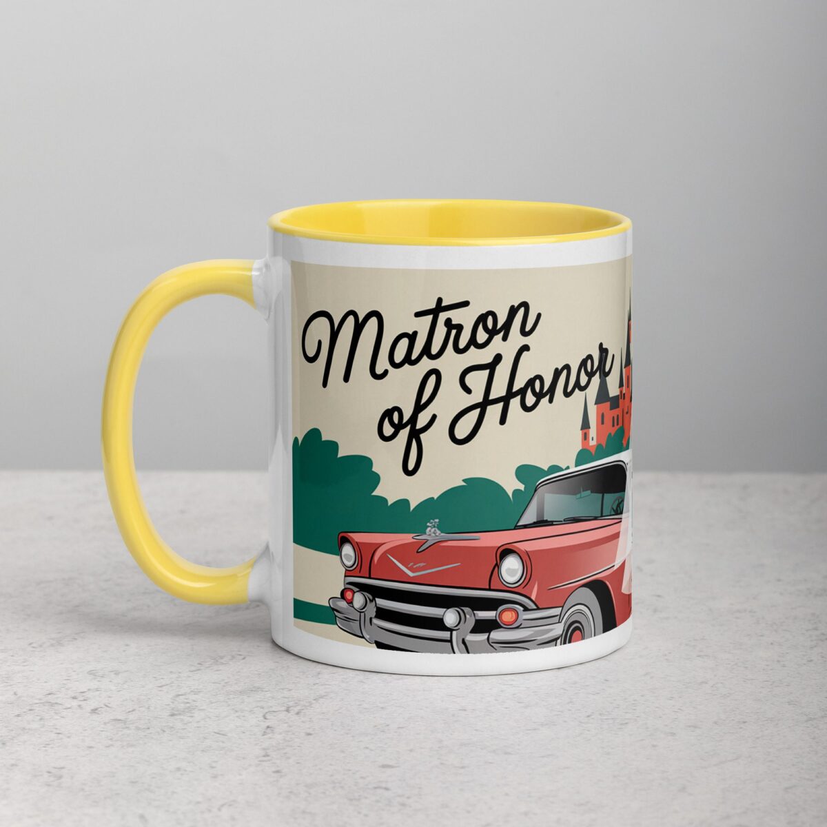 Matron of Honor Retro Coffee Mug & Tea Cup - Image 20