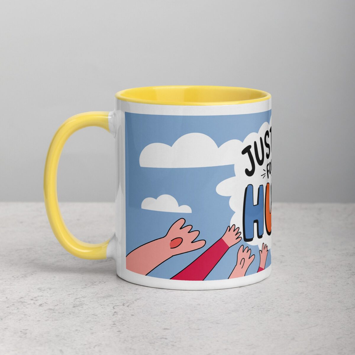 Just Here for the Hugs Coffee Mug - Image 20