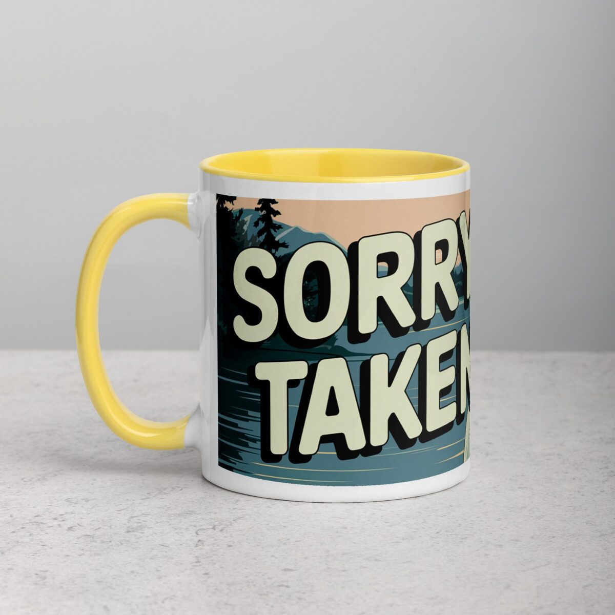 Sorry, Taken! Boyfriend Coffee Mug & Tea Cup - Image 20