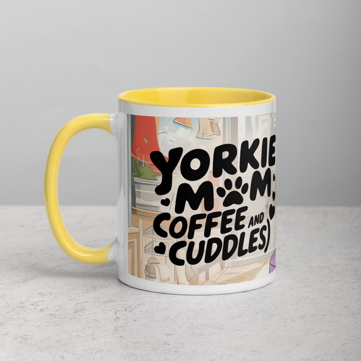 Yorkie Mom (Coffee and Cuddles) Mug - Image 20