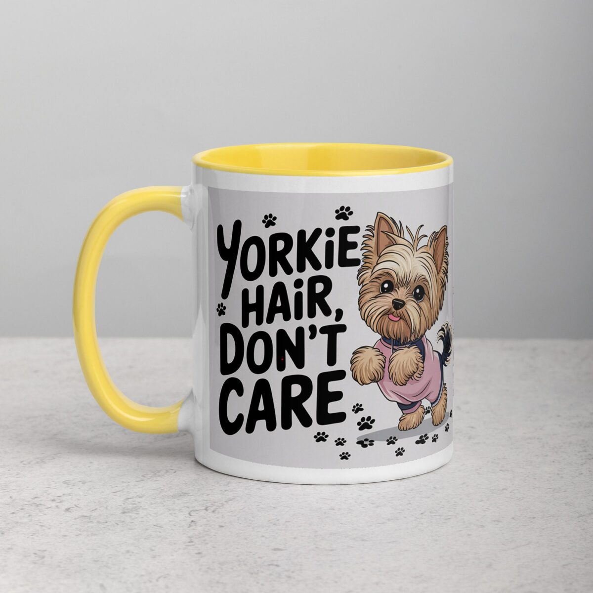 Yorkie Hair, Don’t Care Coffee Mug - Image 20