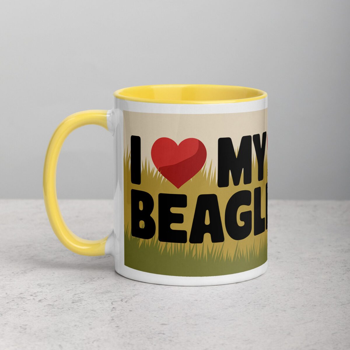 I ❤️ My Beagle Coffee Mug & Tea Cup - Image 20