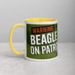 Warning: Beagle on Patrol Coffee Mug - Image 20