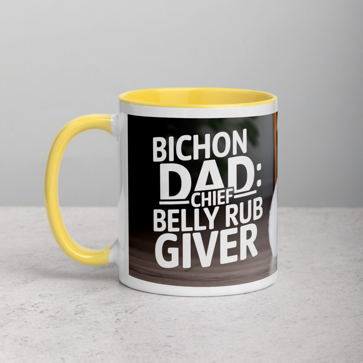 Bichon Dad: Chief Belly Rub Giver Coffee Mug - Image 20