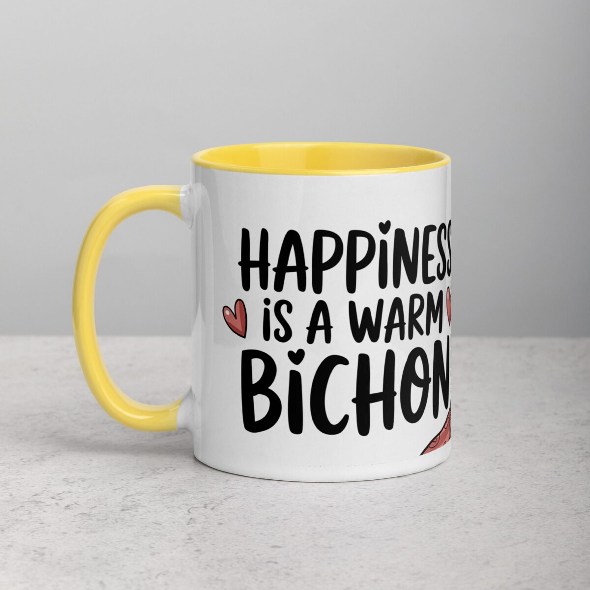 Happiness Is a Warm Bichon Coffee Mug & Tea Cup - Image 20
