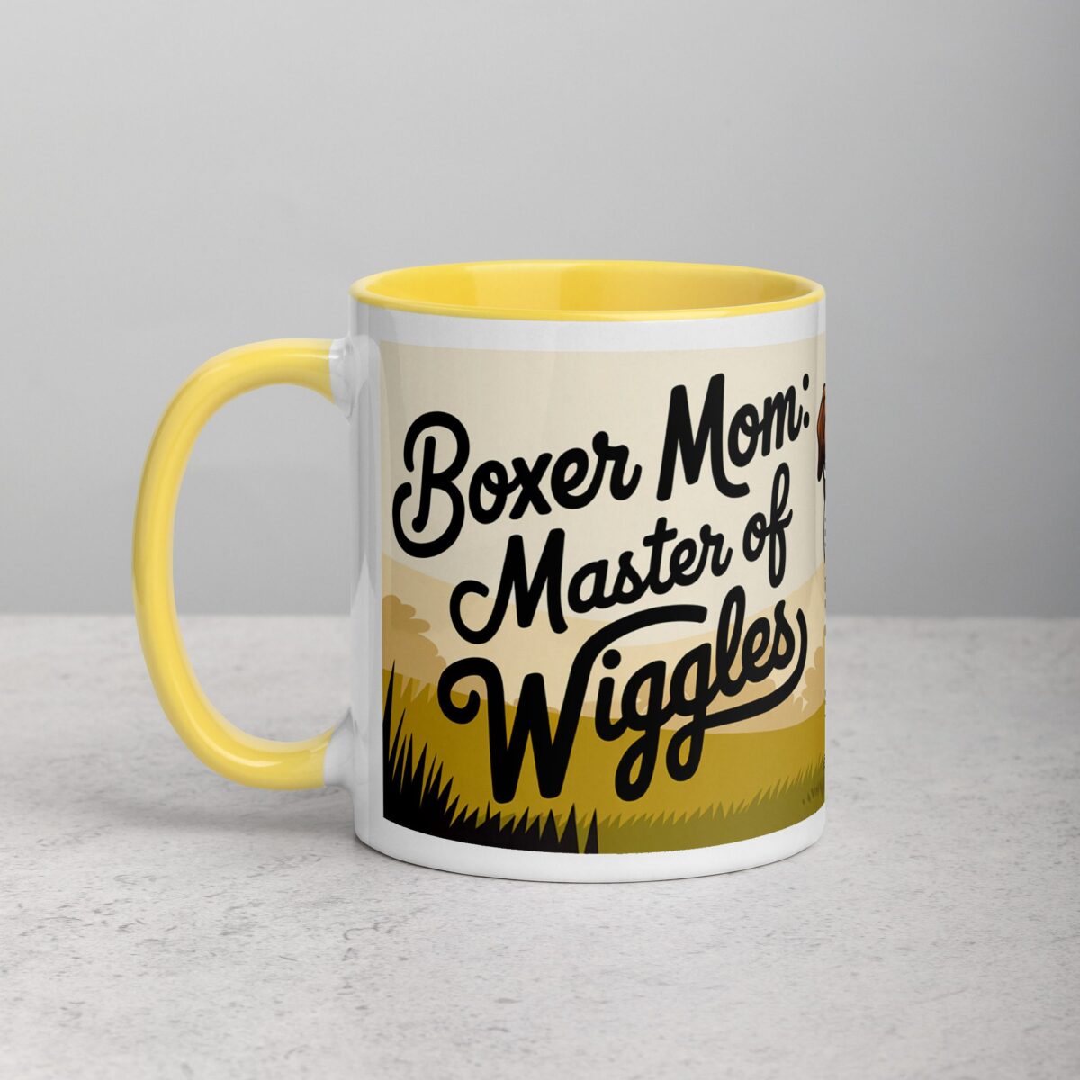 Boxer Mom: Master of Wiggles Coffee Mug - Image 20