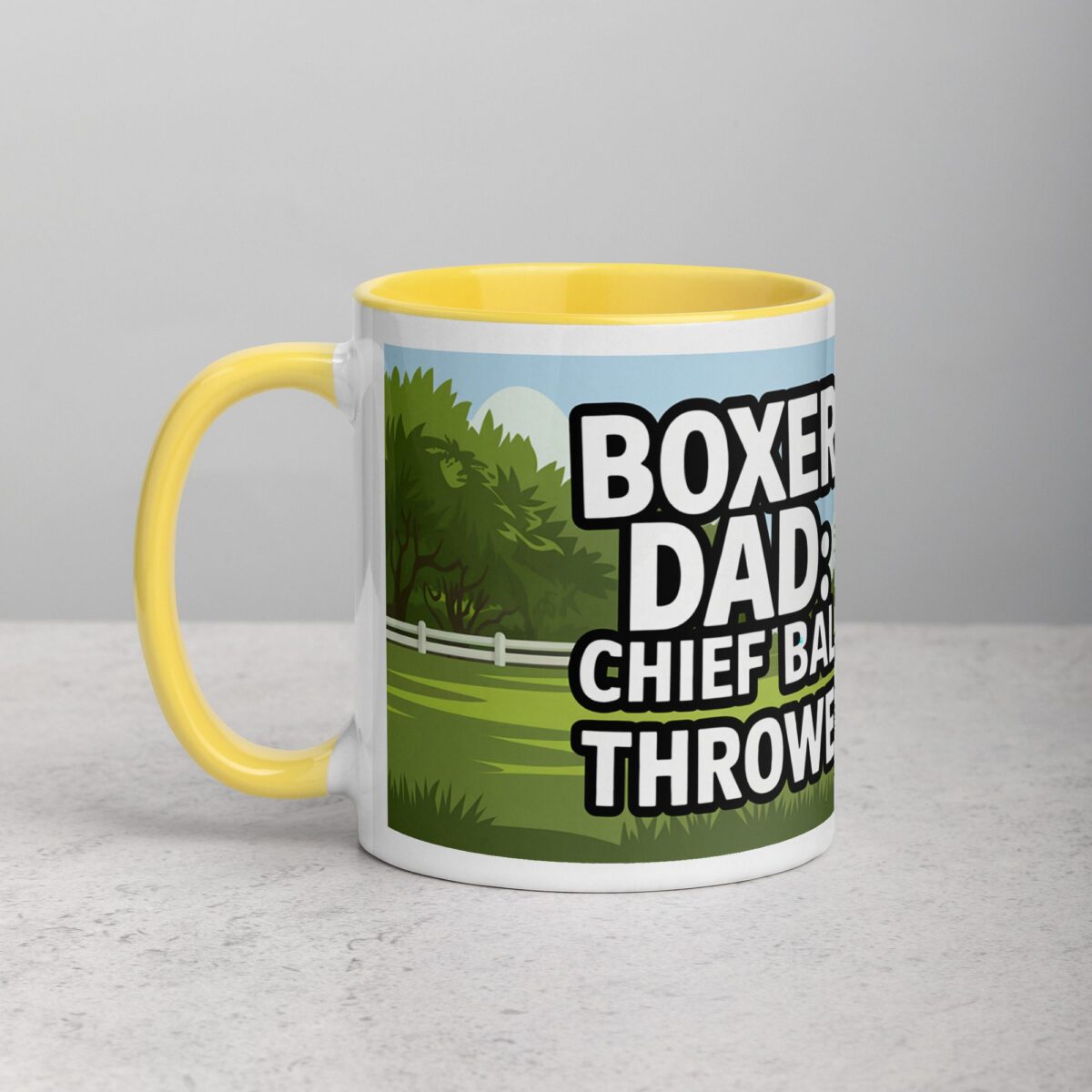 Boxer Dad: Chief Ball Thrower Coffee Mug - Image 20