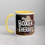 My Boxer Is My Therapist Coffee Mug - Image 20