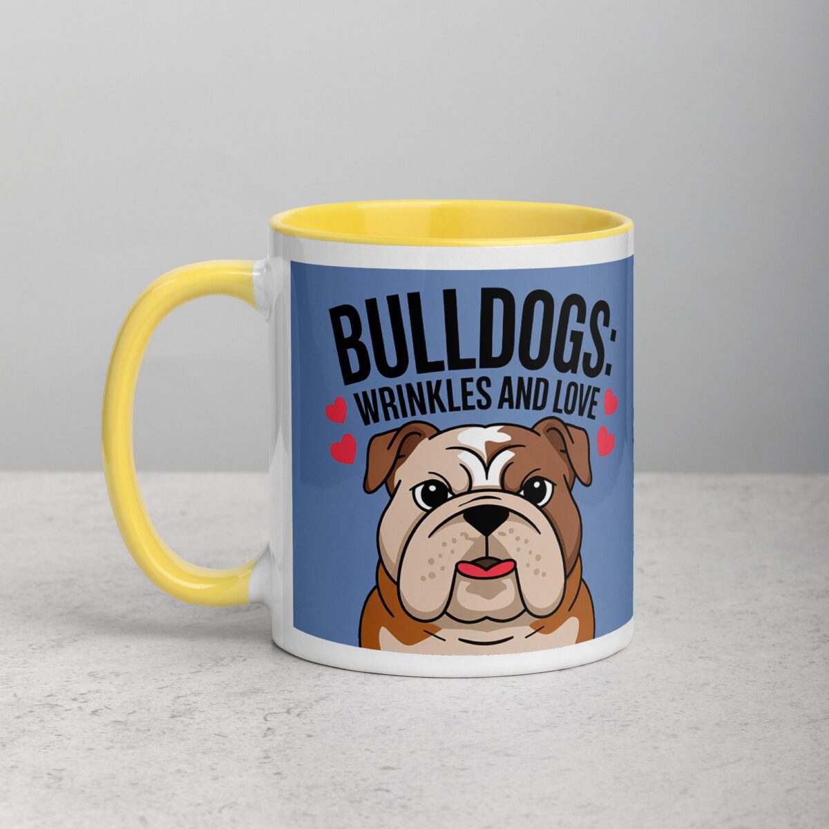 Bulldogs: Wrinkles and Love Coffee Mug - Image 20