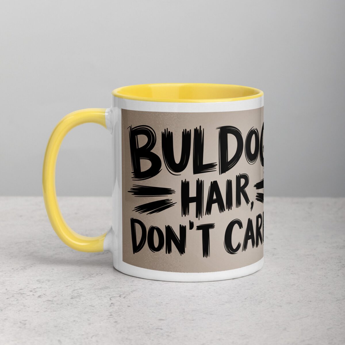Bulldog Hair, Don’t Care Coffee Mug - Image 20