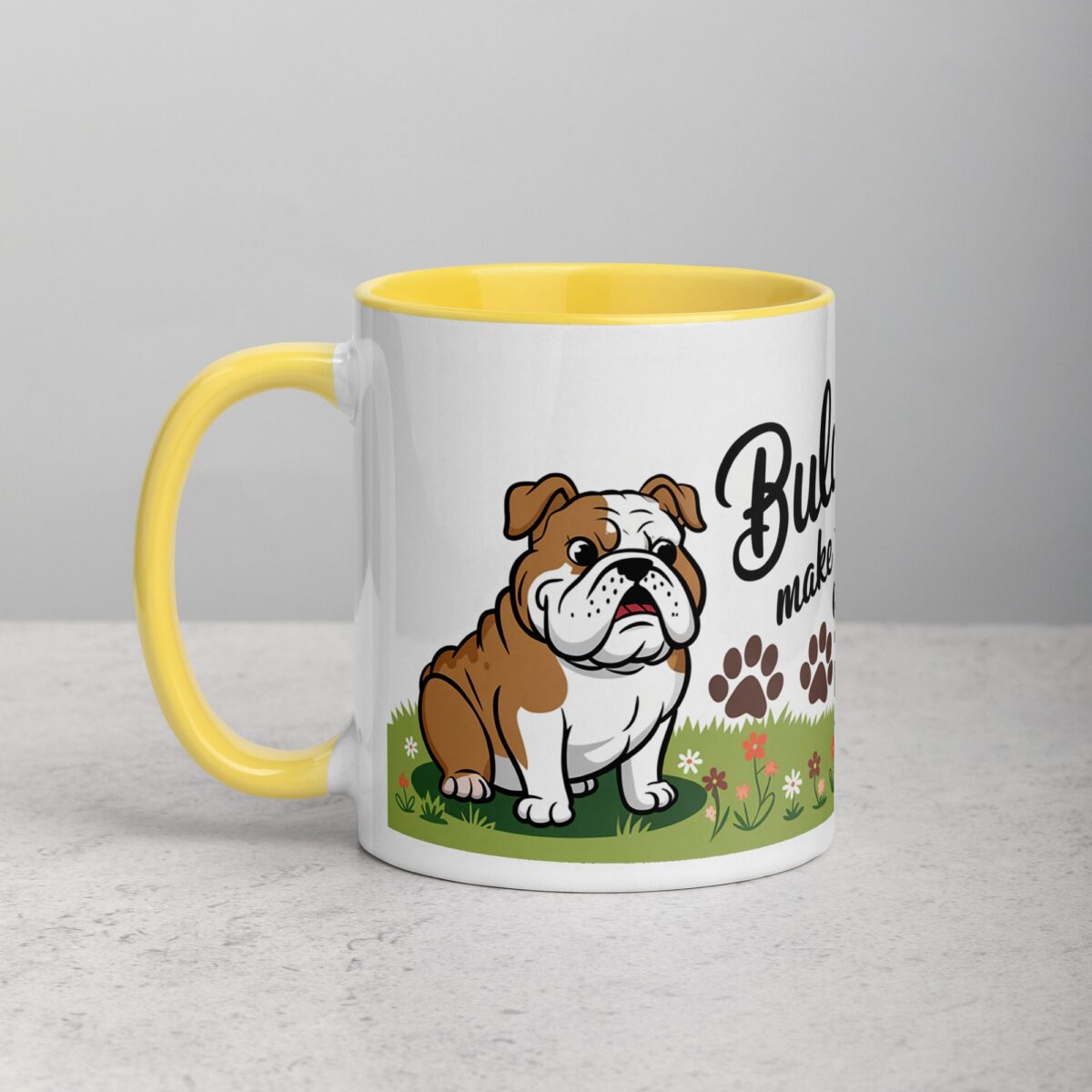 Bulldogs Make Life Pawsitively Amazing Coffee Mug - Image 20