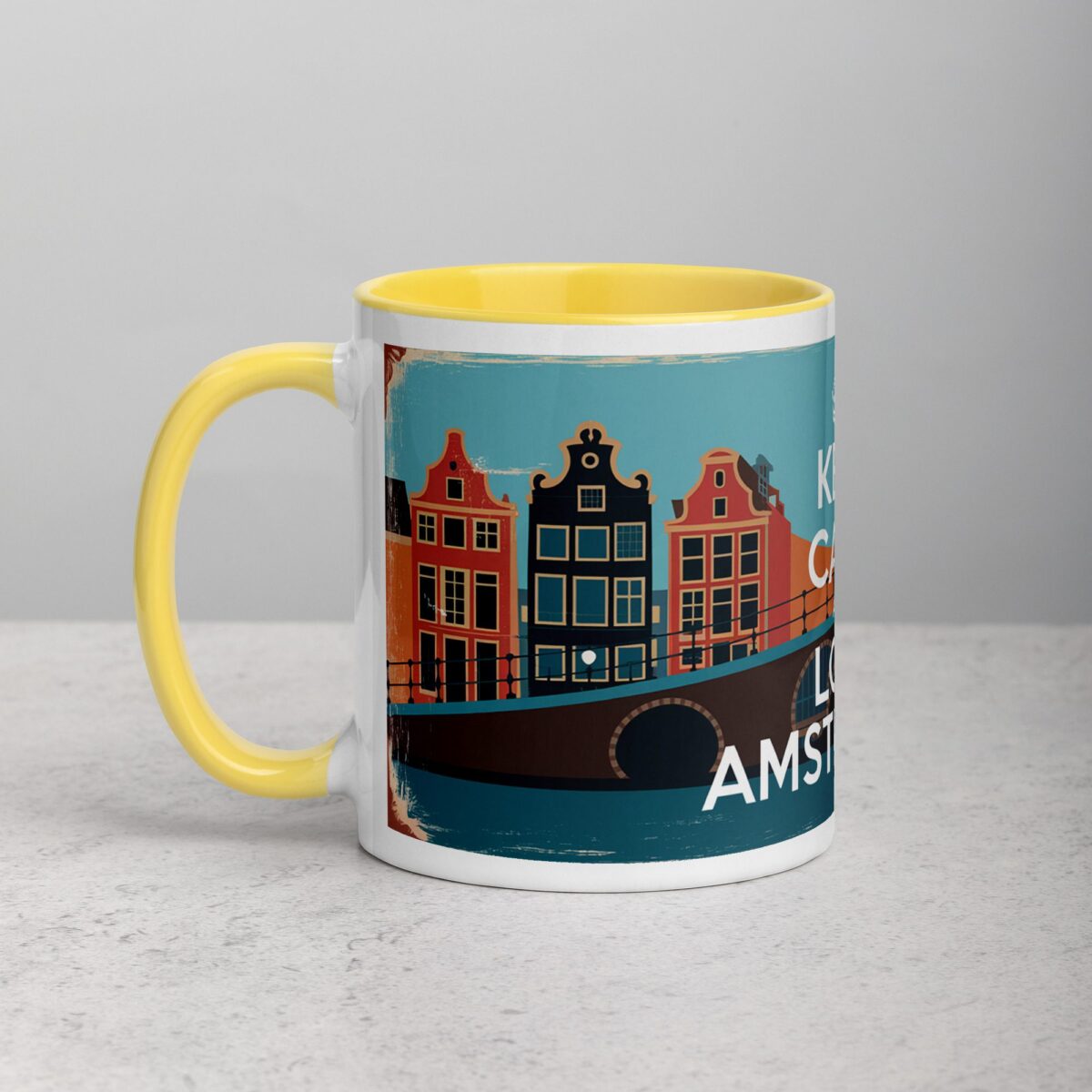 Keep Calm and Love Amsterdam Coffee Mug - Image 20