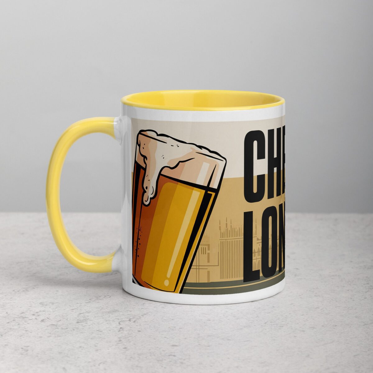 Cheers to London Coffee Mug & Tea Cup - Image 20