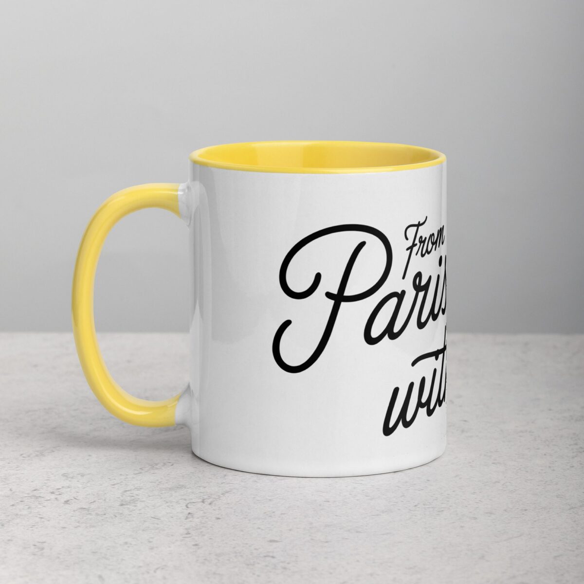From Paris with Love Coffee Mug & Tea Cup - Image 20