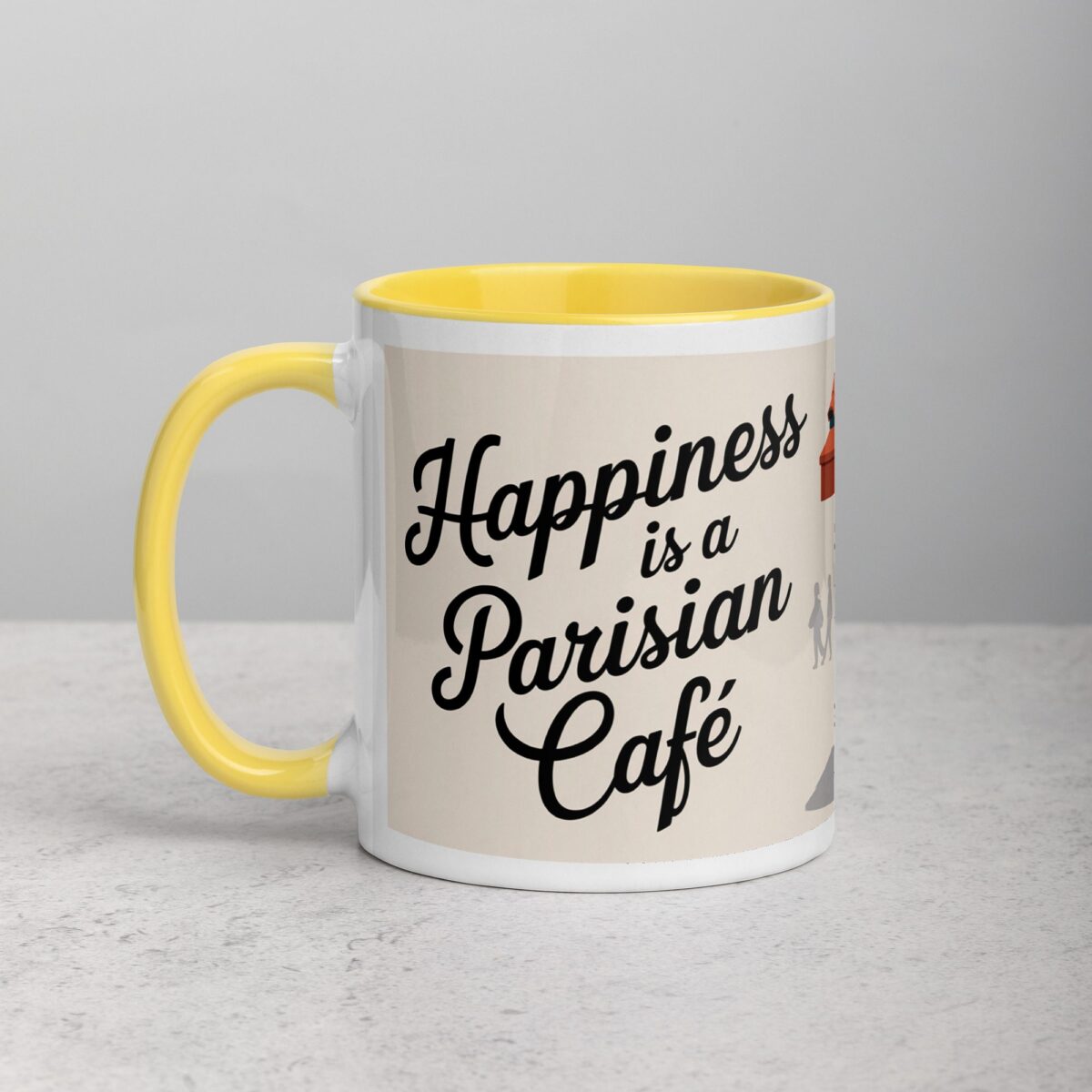 Happiness Is a Parisian Café Coffee Mug - Image 20