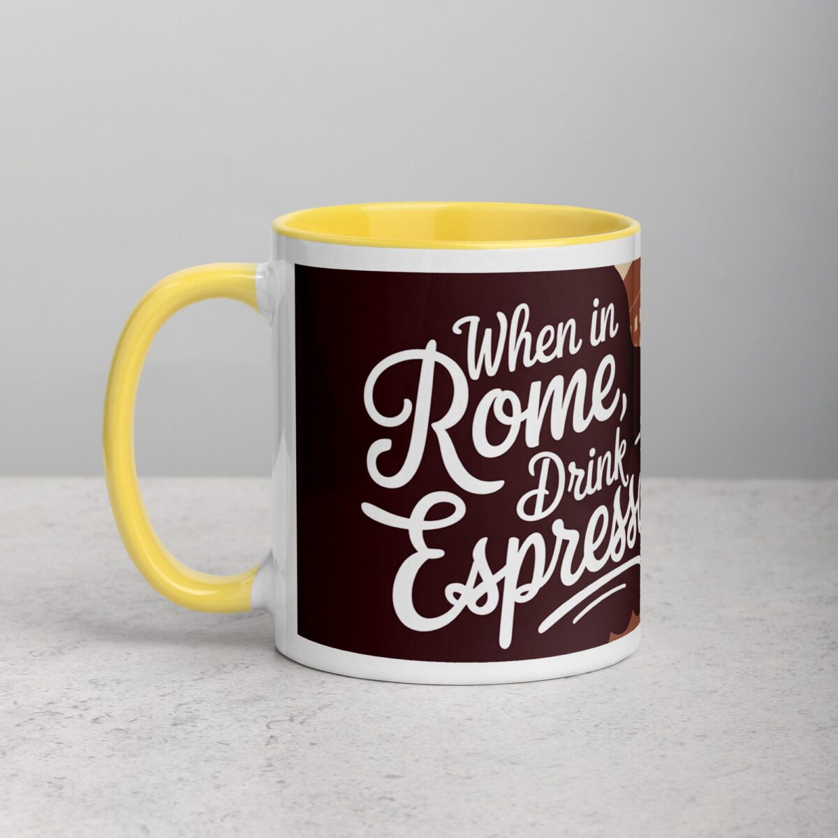When in Rome, Drink Espresso Coffee Mug - Image 20