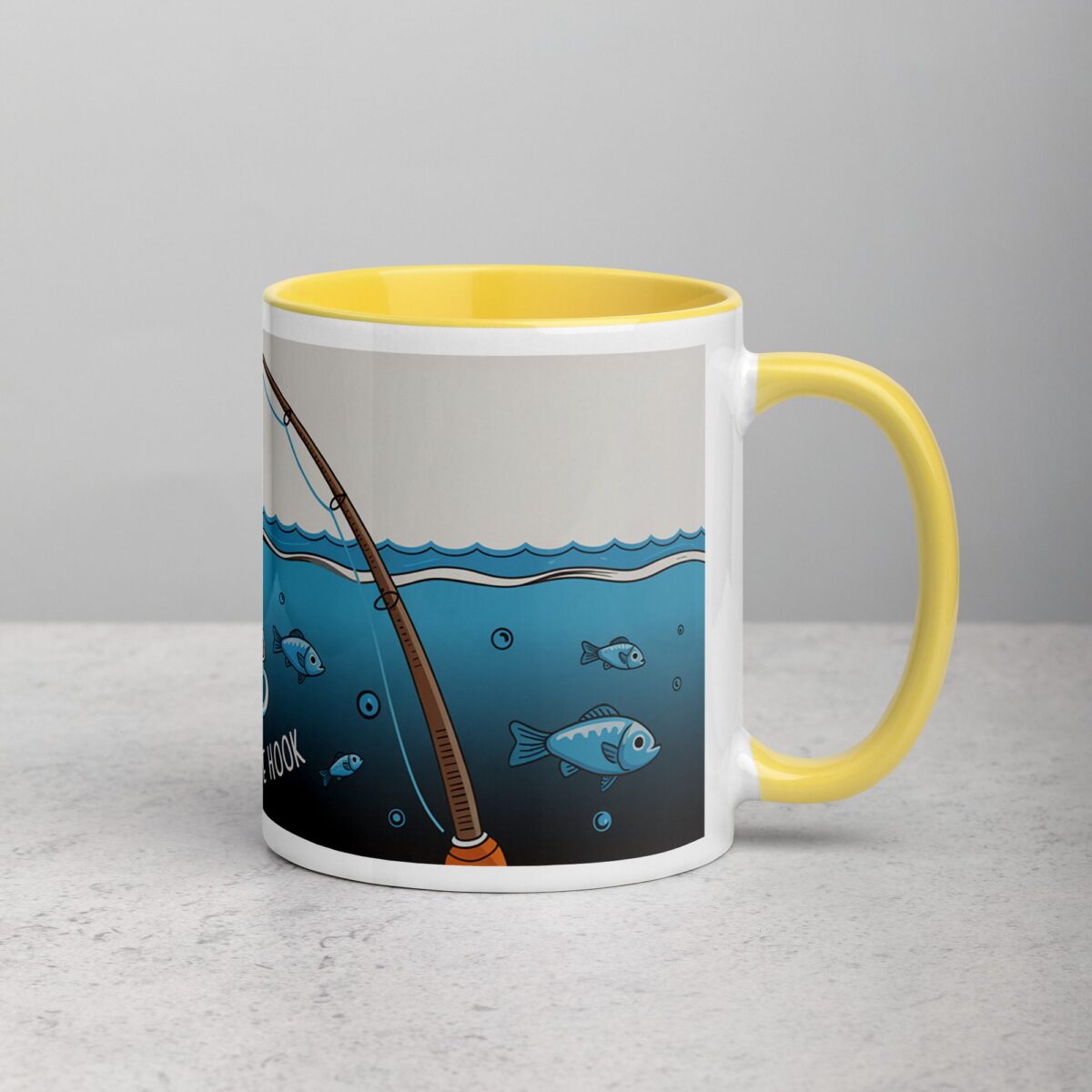 Life’s a Catch, Coffee’s the Hook Mug - Image 21