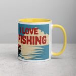 I Love Fishing Retro Coffee Mug & Tea Cup - Image 21