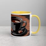 My Coffee Game is Strong Football Mug - Image 21