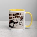 Caffeinated & Ready to Punt Football Mug - Image 21