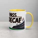 Ready to Pass… on Decaf Football Coffee Mug - Image 21