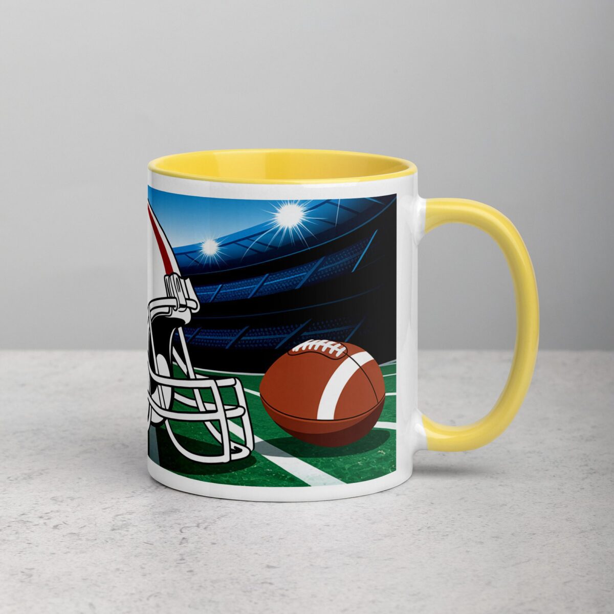 I Love Football Fun Coffee Mug & Tea Cup - Image 21