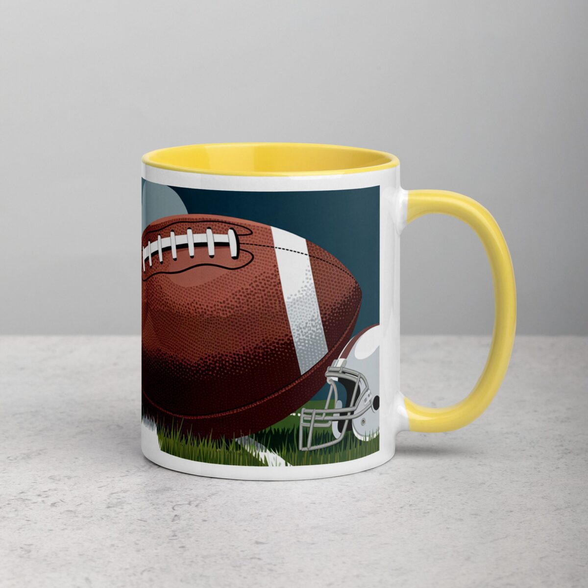 I Love Football Elegant Coffee Mug & Tea Cup - Image 21