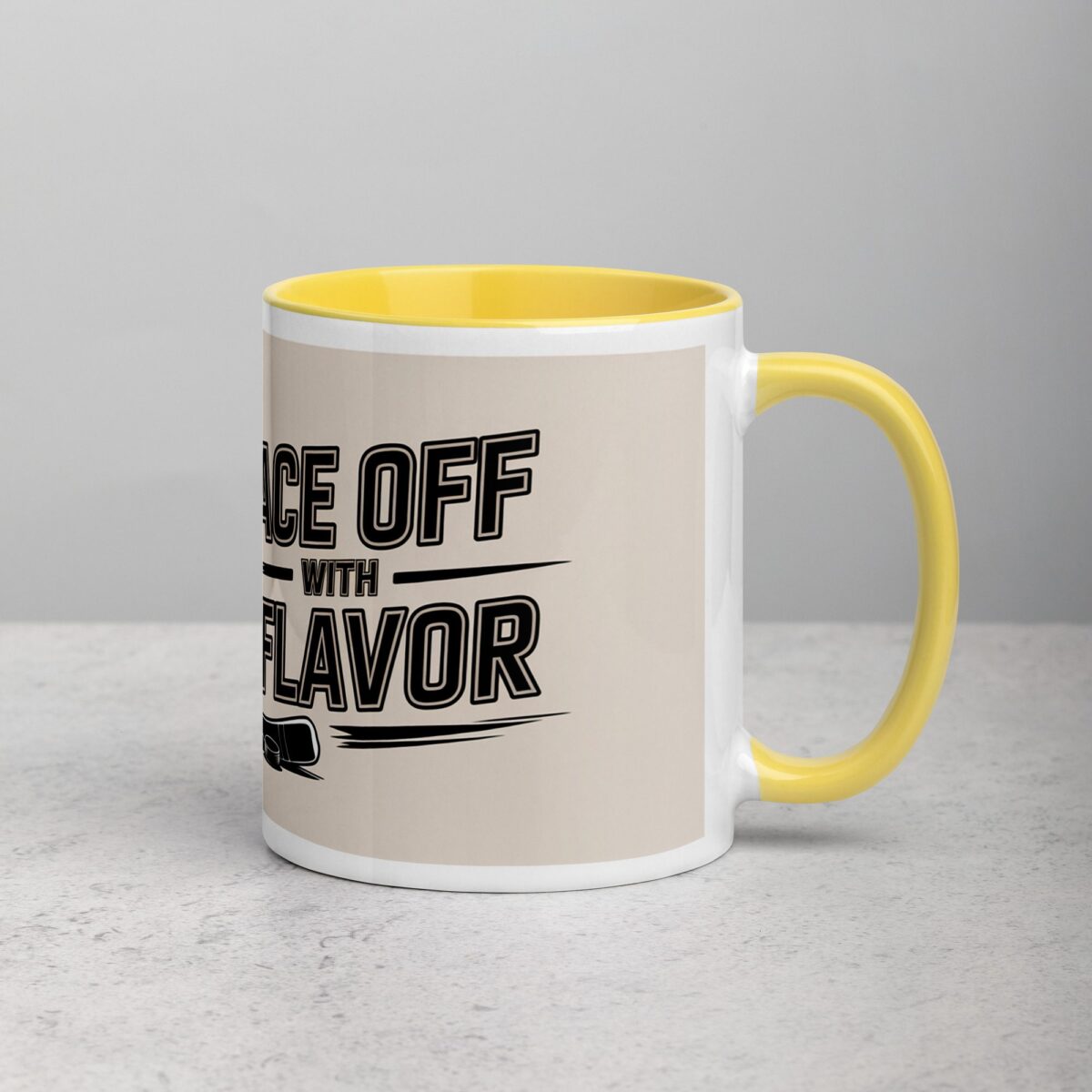 Face Off with Flavor Hockey Coffee Mug - Image 21