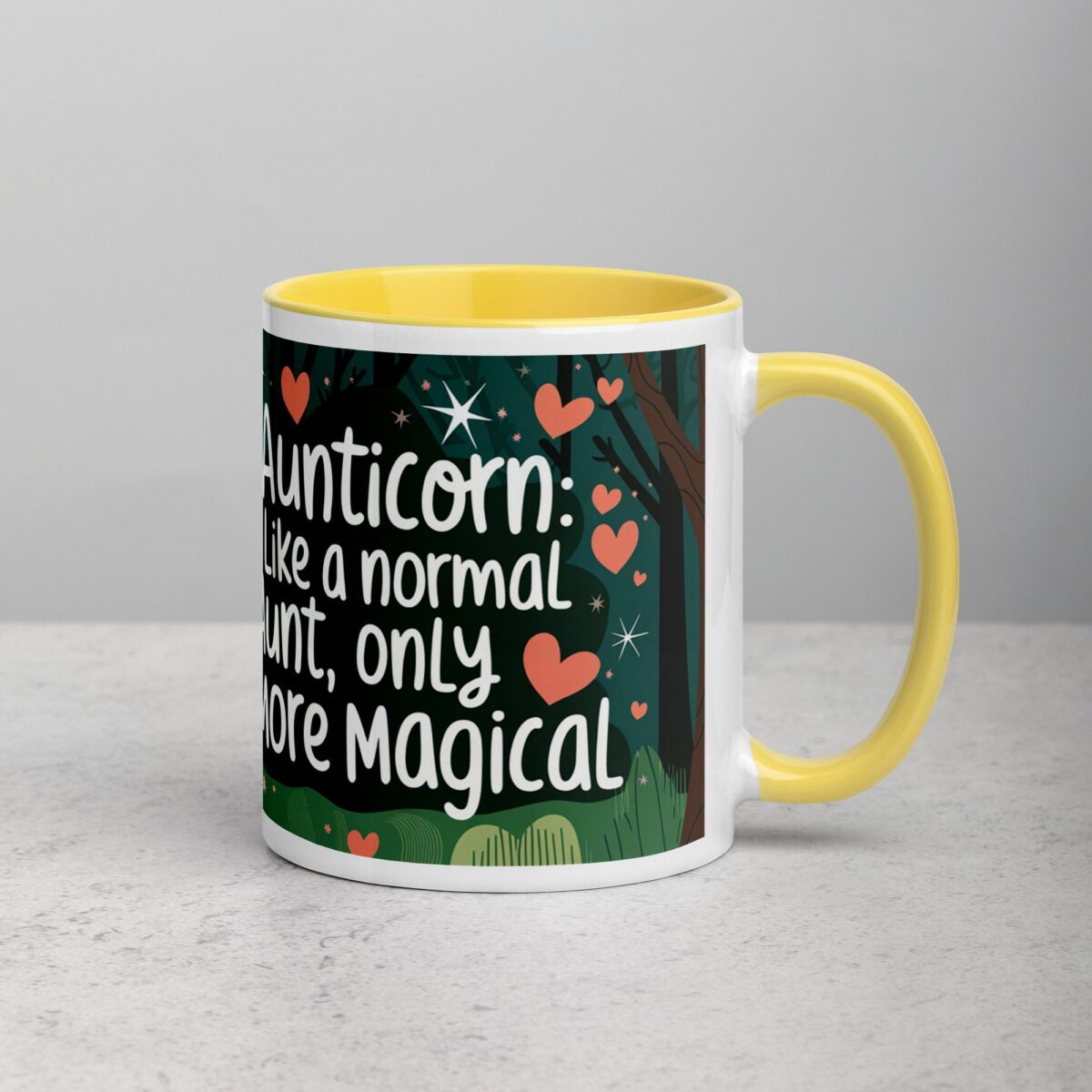 Aunticorn: Like a Normal Aunt, Only More Magical Mug - Image 21
