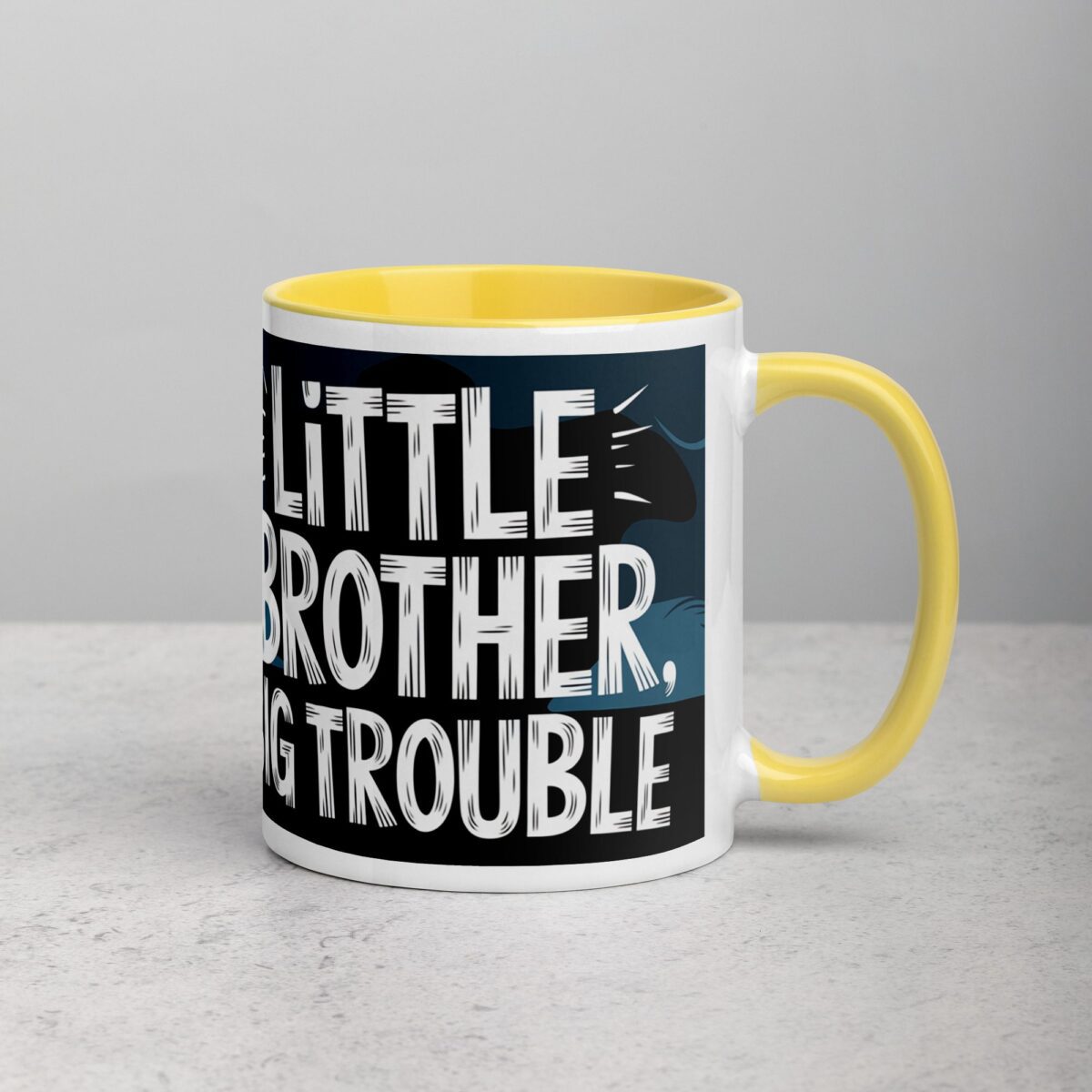 Little Brother, Big Trouble Coffee Mug - Image 21