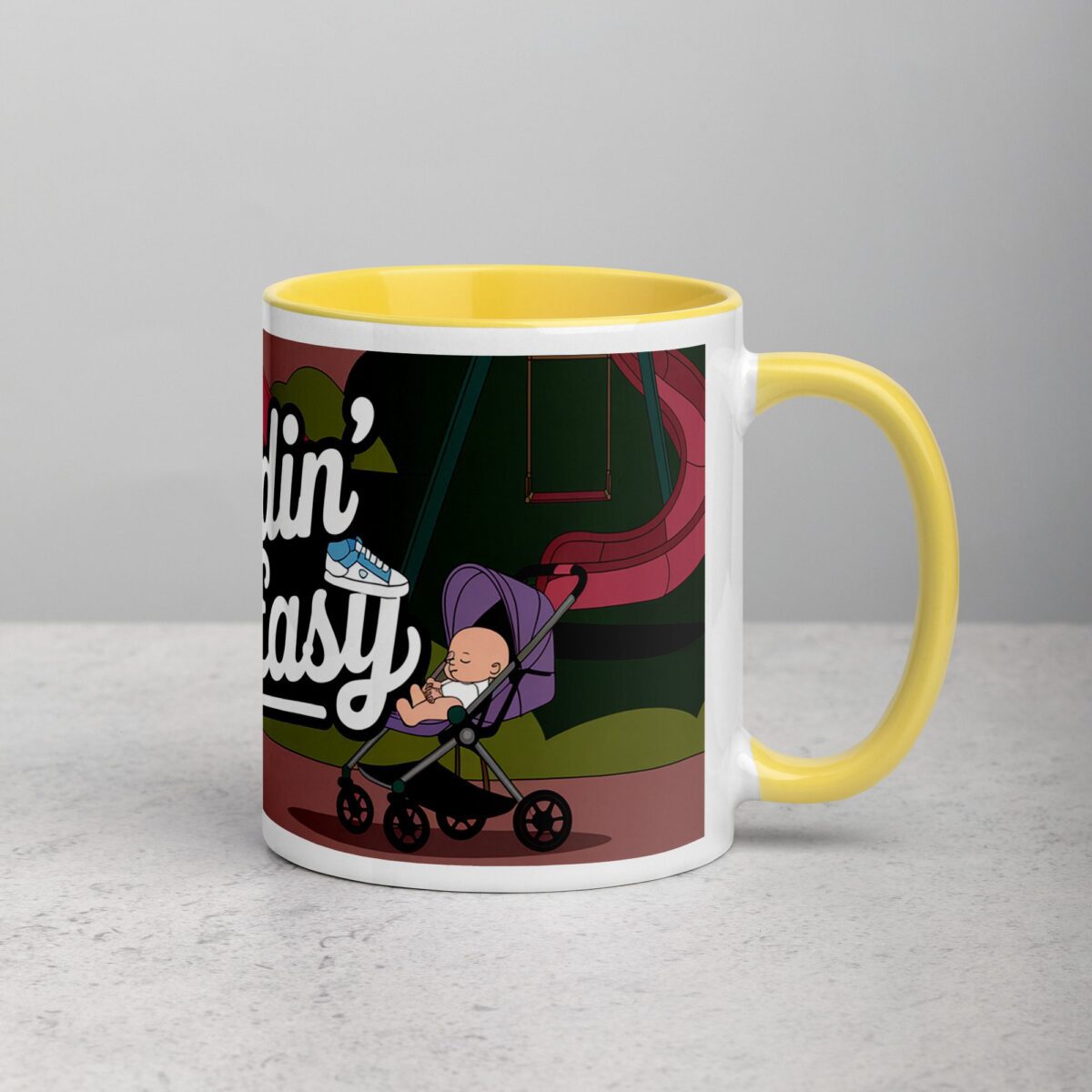 Daddin Ain't Easy  Coffee Mug & Tea Cup - Image 21