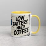 Low Battery, Need Coffee Gamer Mug - Image 21