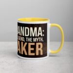Grandma: The Legend, The Myth, The Baker Coffee Mug - Image 21
