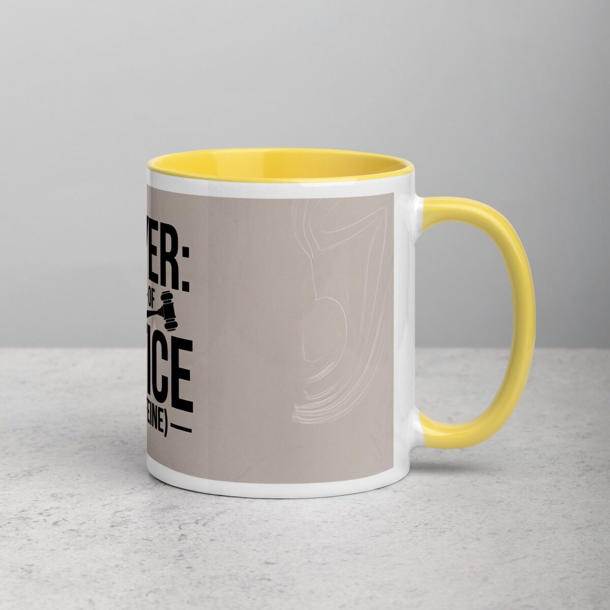 Lawyer: The Pursuit of Justice (and Caffeine) Mug - Image 21