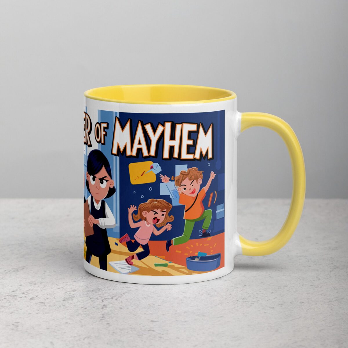 Nanny: Manager of Mayhem Coffee Mug & Tea Cup - Image 21