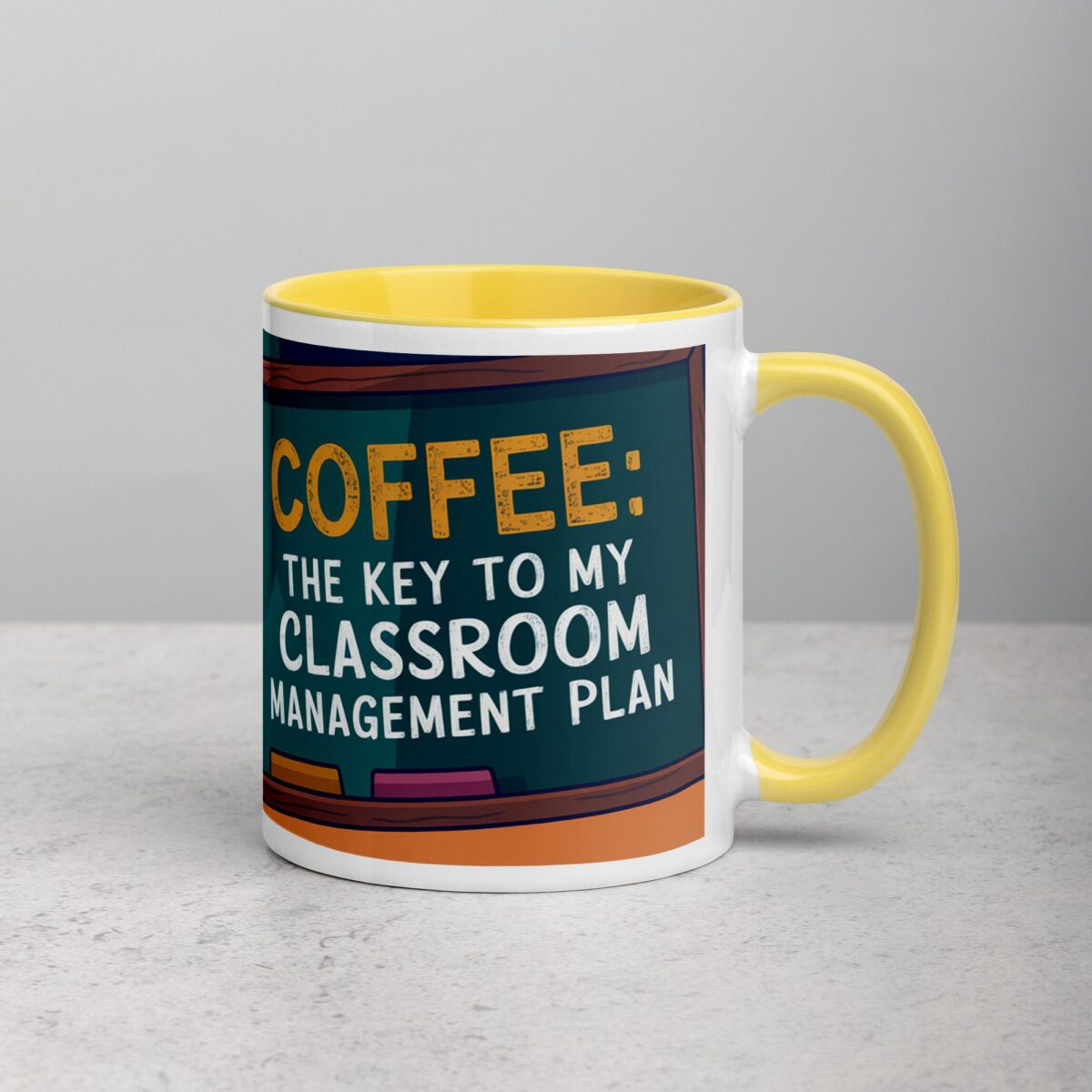 Coffee: The Key to My Classroom Management Plan Teachers Mug - Image 21