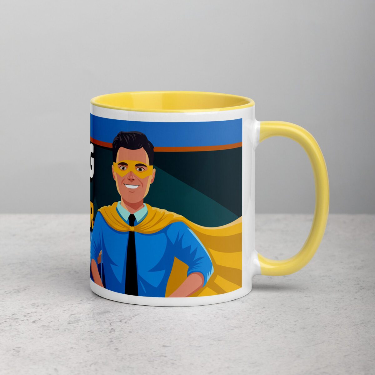Teaching Is My Superpower Man Coffee Mug & Tea Cup - Image 21