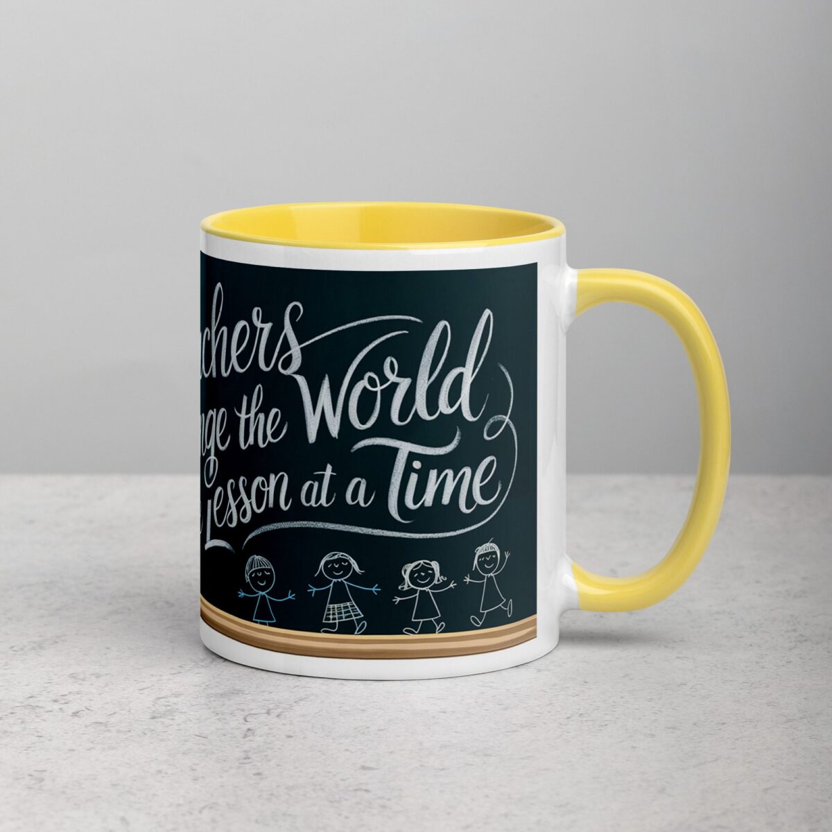 Teachers Change the World One Lesson at a Time Mug - Image 21