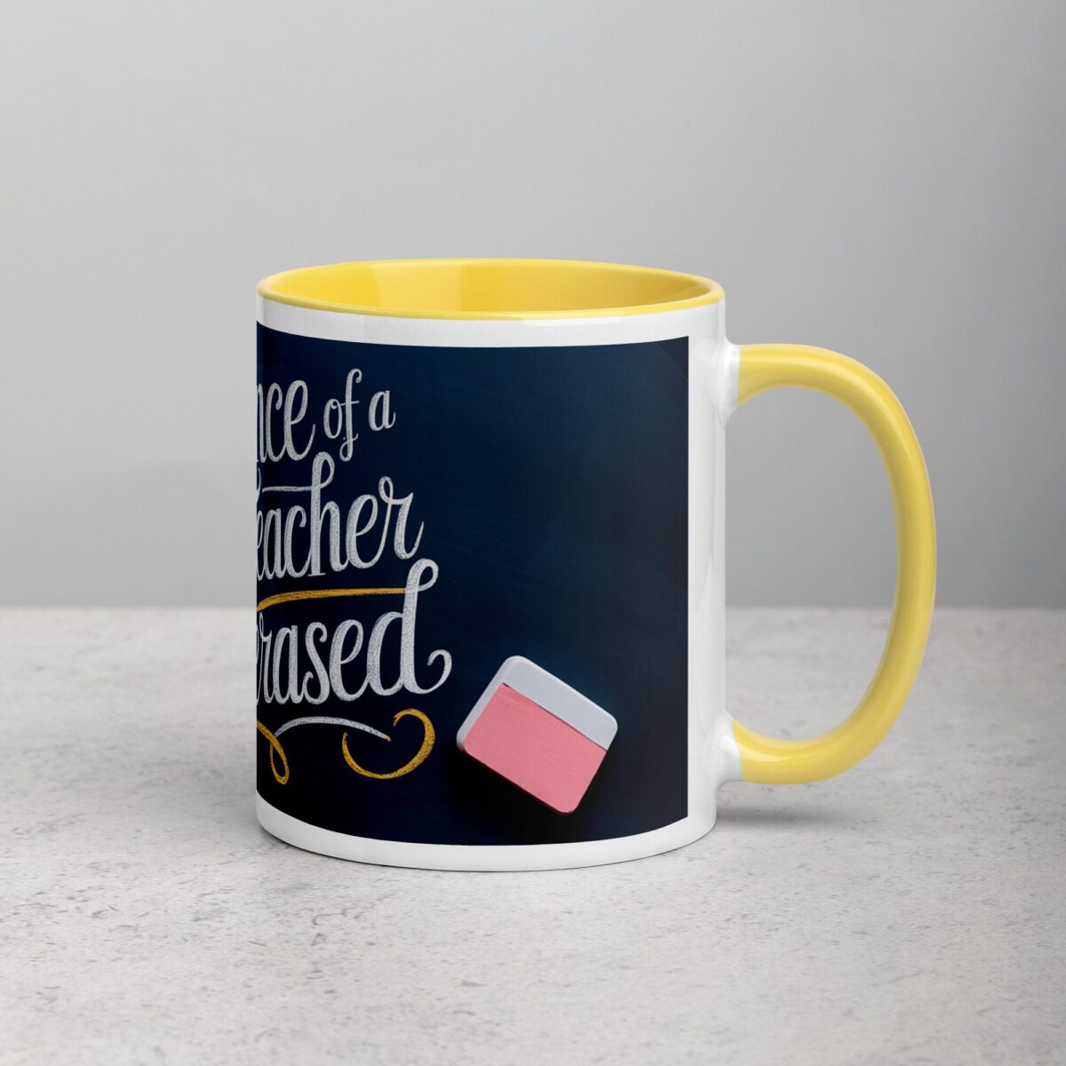 The Influence of a Great Teacher Is Never Erased Coffee Mug - Image 21