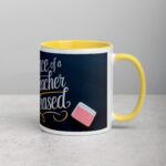 The Influence of a Great Teacher Is Never Erased Coffee Mug - Image 21