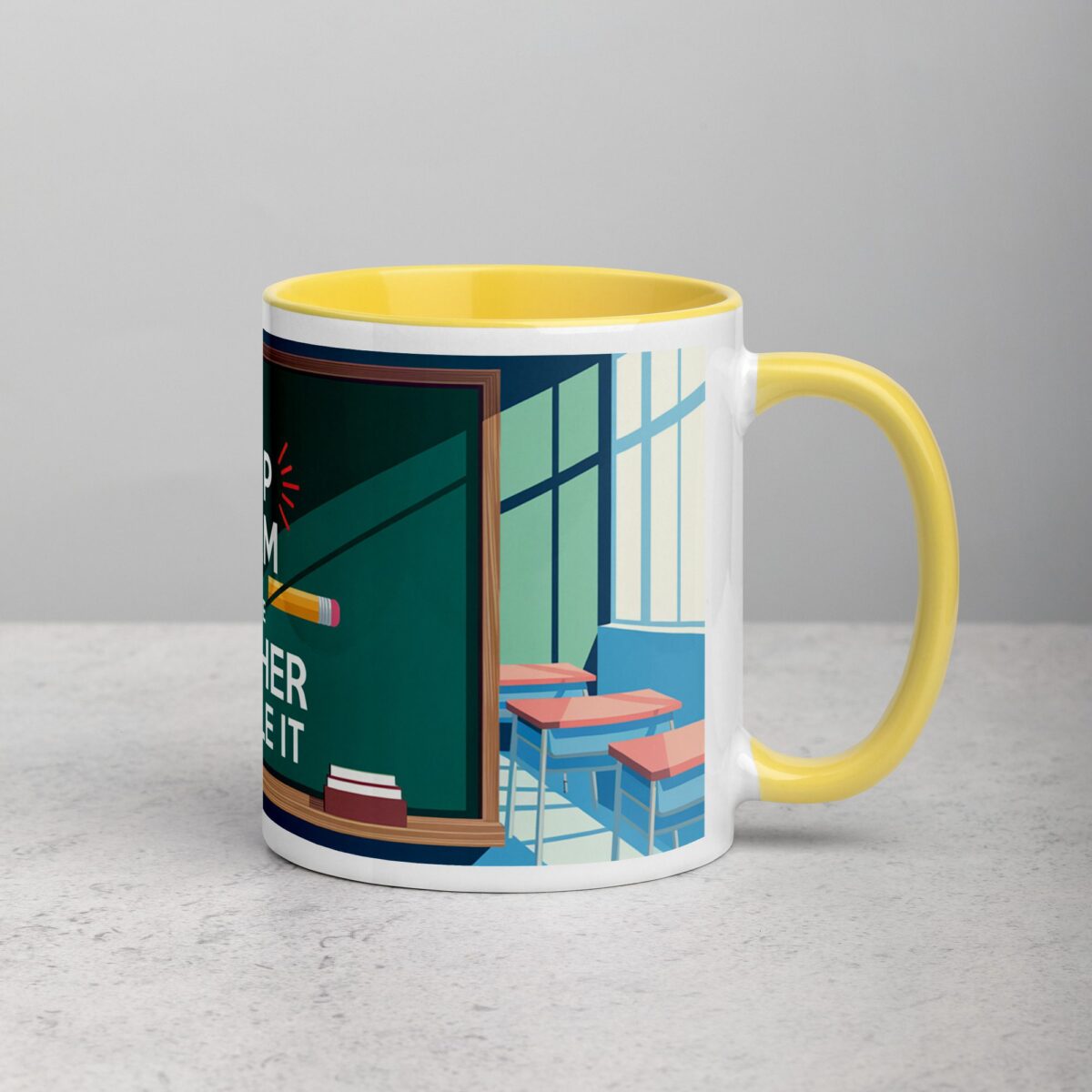 Keep Calm and Let the Teacher Handle It Mug - Image 21