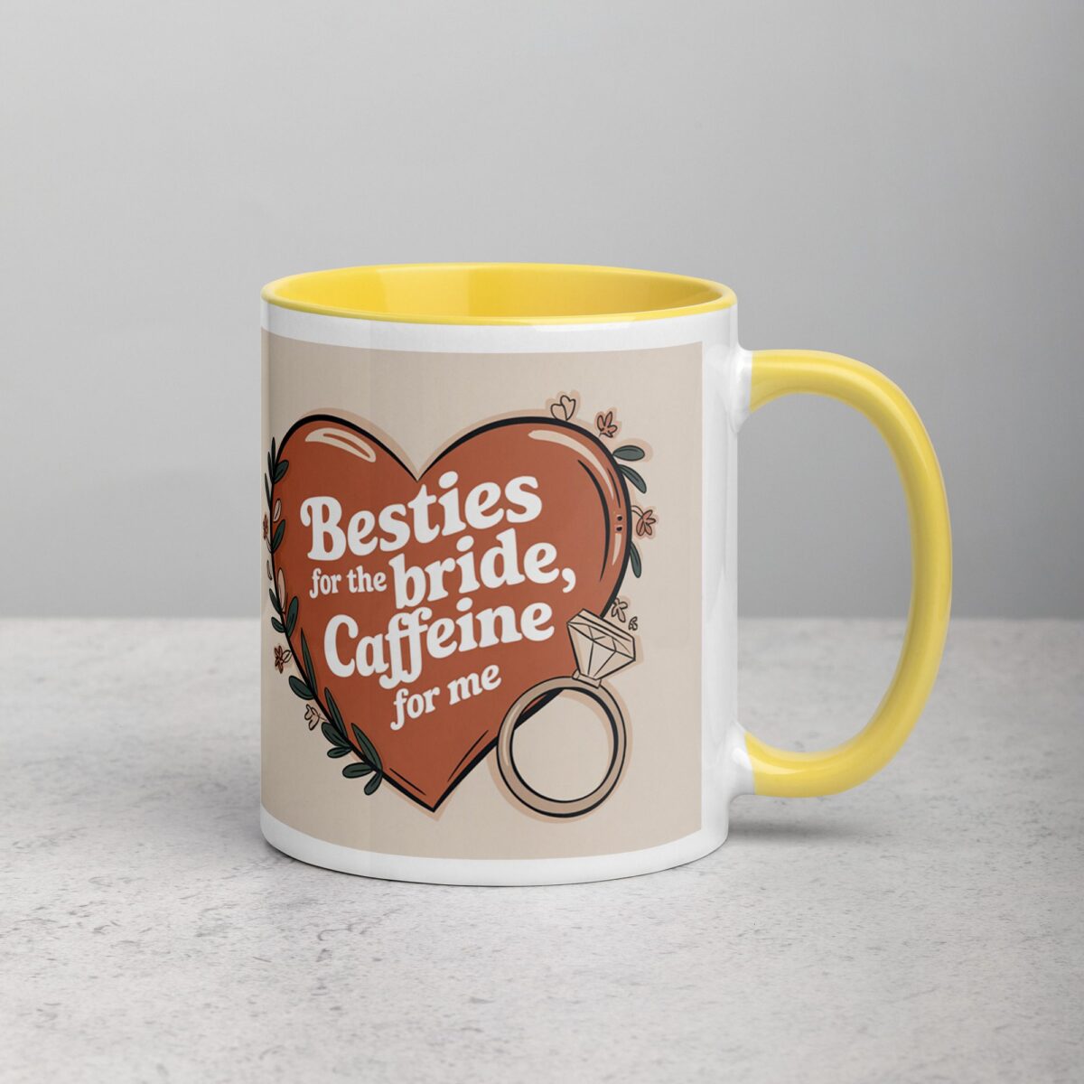 Besties for the Bride, Caffeine for Me Mug - Image 21