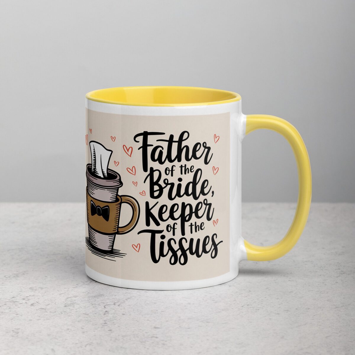 Father of the Bride, Keeper of the Tissues Coffee Mug - Image 21